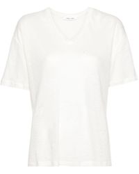 Samsøe & Samsøe - Saeli Linen T-shirt - Lyst