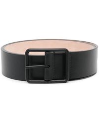 Alexander McQueen - Engraved-Logo Buckle Belt - Lyst