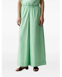 Benetton - Elasticated-Waist Palazzo Pants - Lyst
