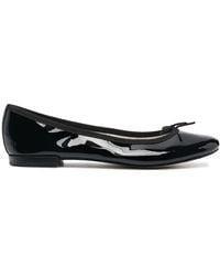 Repetto - Glossy Flat Ballerina Shoes - Lyst