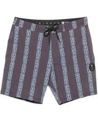 Vissla - Lost Coast Badeshorts Mit Grafischem Print - Lyst