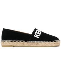 kenzo logo espadrilles