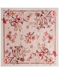 Guess - Floral-Print Scarf - Lyst