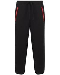 HUGO - Drawstring-Waist Track Pants - Lyst