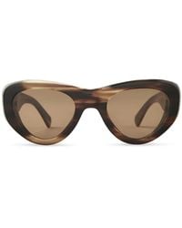 Mr. Leight - Reveler S Oval-Frame Sunglasses - Lyst