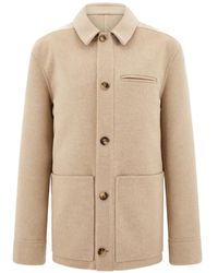 Ferragamo - Double Wool And Cashmere Blouson - Lyst