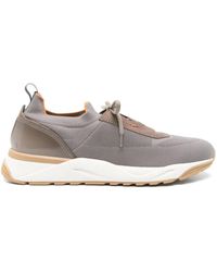 Santoni - Knitted Sneakers - Lyst