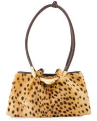 Cult Gaia - Asa Leopard-Print Shoulder Bag - Lyst