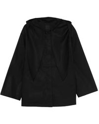 TOTEME - Cotton Scarfed Blouson Jacket - Lyst