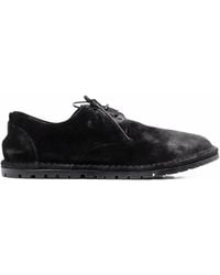 Marsèll - Sancrispa Suede Derby Shoes - Lyst