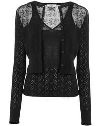 Chloé - Twee Tops Met Logopatch - Lyst