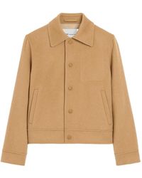Ami Paris - Button-Down Wool And Cashmere Jacket - Lyst