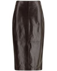 Arma - Meeka Palermo Leather Skirt - Lyst
