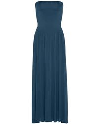 Eres - Oda Strapless Maxi Dress - Lyst