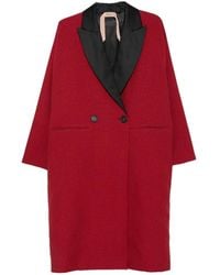 N°21 - Abrigo A Cuadros Con Doble Botonadura - Lyst