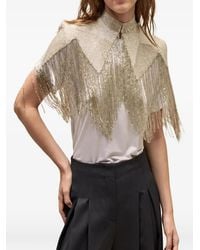 Twp - Beaded Topper Cape - Lyst