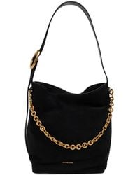 MICHAEL Michael Kors - Sac Porté Épaule Nolita En Cuir À Détail De Chaîne - Lyst