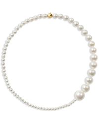 Sophie Bille Brahe - 14Ct Peggy Moon Pearl Necklace - Lyst