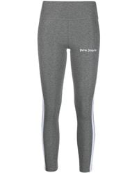 Palm Angels - Side-Stripe Performance Leggings - Lyst