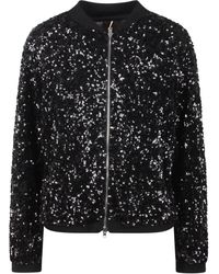 Herno - Bomber Jacket avec des paillettes - Lyst