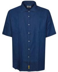 B.D. Baggies - Short-Sleeved Denim Shirt - Lyst