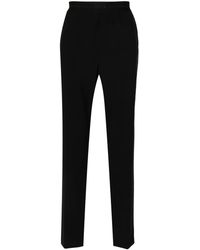 MSGM - Tapered-Hose Mit Logo-Bund - Lyst