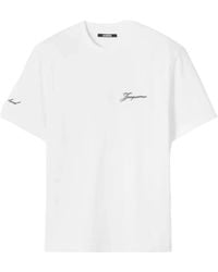 Jacquemus - Graphic-Print Courchevel T-Shirt - Lyst