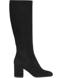 Gianvito Rossi - Joelle 70mm Suede Boots - Lyst