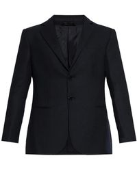 Giorgio Armani - Single-Breasted Blazer - Lyst