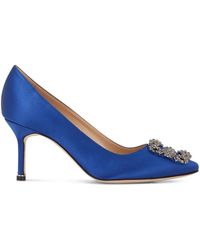Manolo Blahnik - Hangisi Pointed Pumps - Lyst