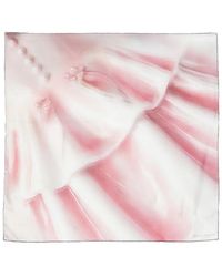 Maison Margiela - Trompe-L'Oeil Silk Scarf - Lyst