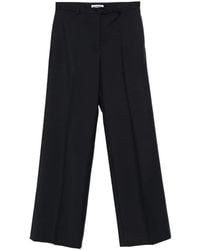 Jil Sander - Wool Straight Trousers - Lyst