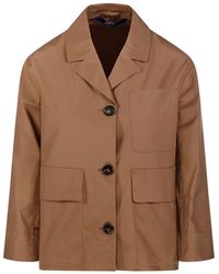 Max Mara - Button-Up Blazer - Lyst