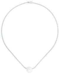 Mizuki - Collier Eve South Sea En Or Blanc 18Ct - Lyst