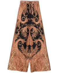 Zimmermann - Silk Pants - Lyst