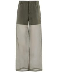 FEDERICA TOSI - Sheer Trousers - Lyst