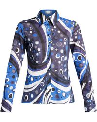 PUCCI - Fontane Cotton Muslin Shirt - Lyst