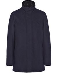 Prada - トライアングルロゴ ジャケット - Lyst
