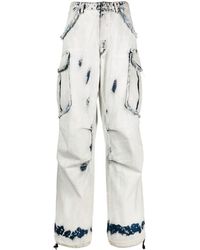 DARKPARK - Pantalon Vivi en jean à poches cargo - Lyst
