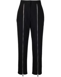 McQueen - Wool Trousers - Lyst