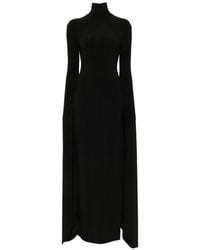 Norma Kamali - Open-Back Ribbon-Sleeve Gown - Lyst