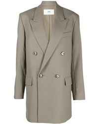 Ami Paris - Blazer con doble botonadura - Lyst