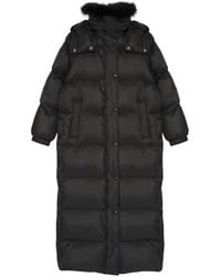 Yves Salomon - Padded-Design Coat - Lyst