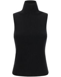 Extreme Cashmere - N502 Collo Sleeveless Turtleneck Sweater - Lyst