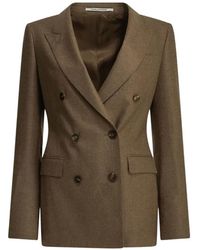 Tagliatore - Blazer À Boutonnière Croisée - Lyst