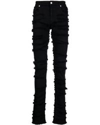 1017 ALYX 9SM - Distressed Frayed Skinny Jeans - Lyst