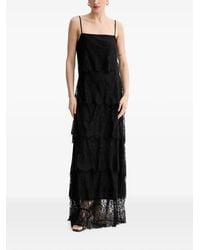 Aniye By - Silva Tiered Lace-Overlay Maxi Dress - Lyst
