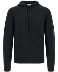 Roberto Collina - Drawstring-Hood Ribbed-Trim Hoodie - Lyst