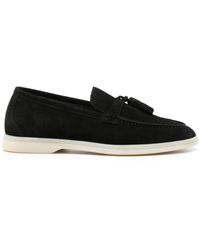 SCAROSSO - Leandra Suede Loafers - Lyst