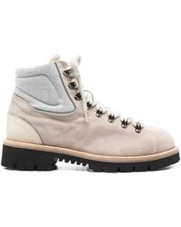 Eleventy - Lace-Up Leather Boots - Lyst